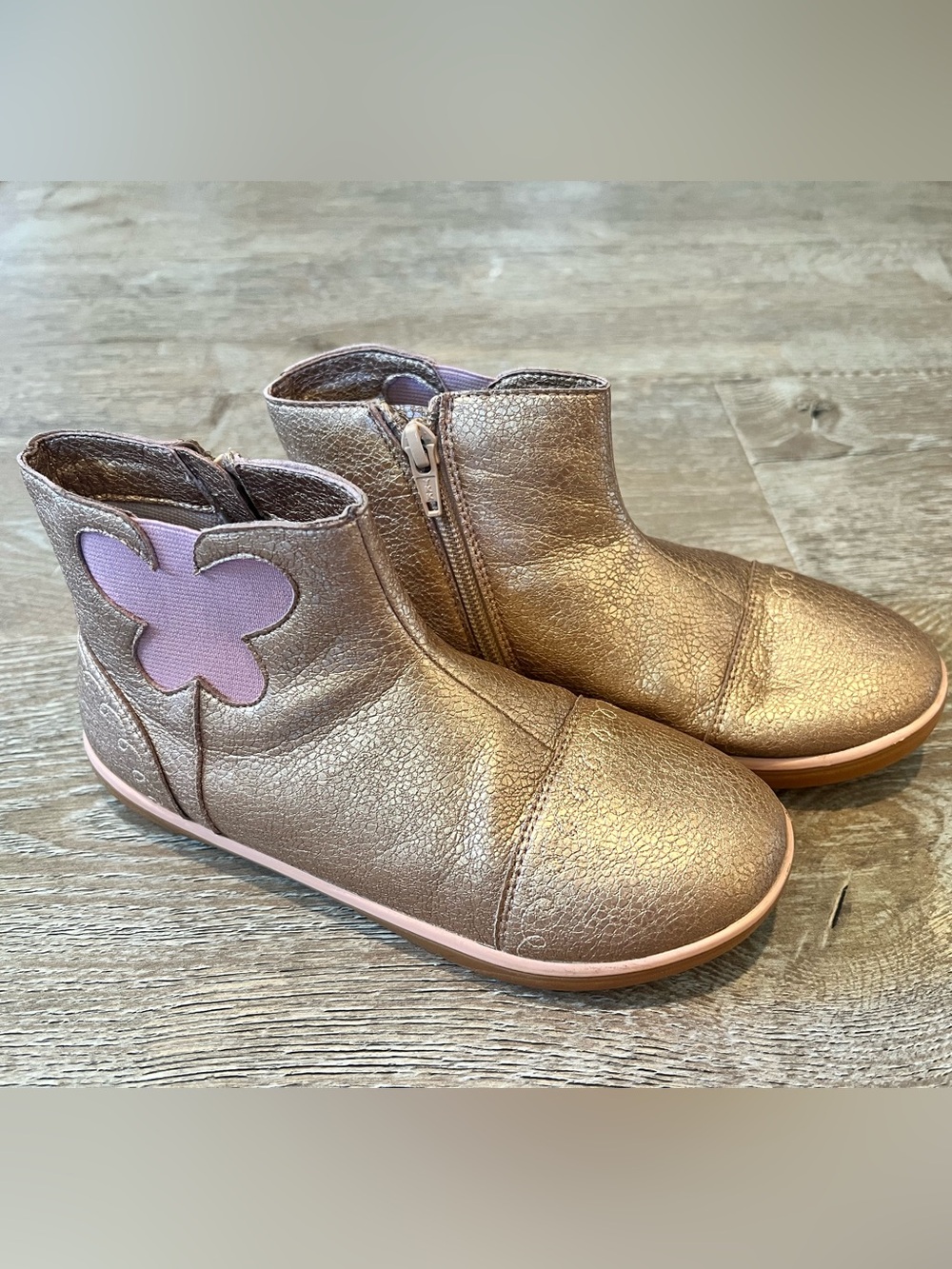 Livie & Luca Metallic Ankle Boots